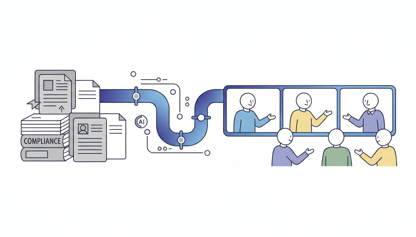 Document-to-Video: How AI Is Revolutionizing Compliance Training Creation