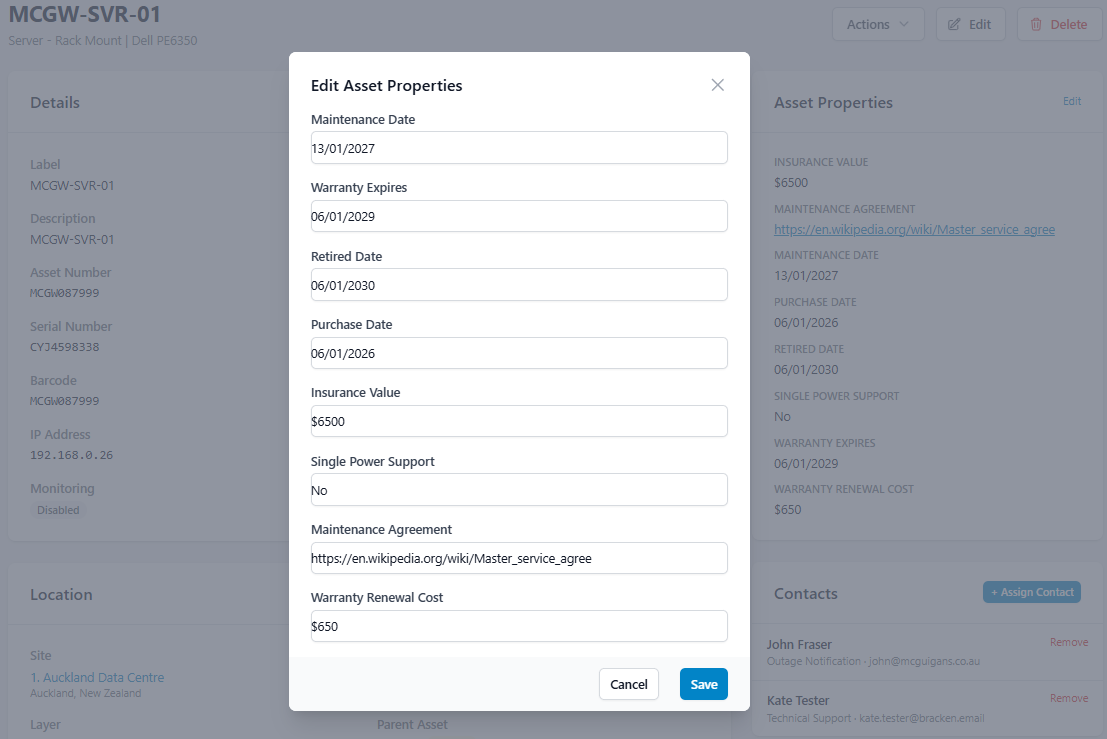 Customizable fields let you capture exactly the data your team needs