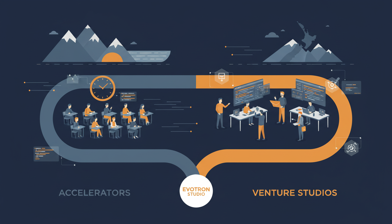Why Venture Studios Beat Accelerators for Early-Stage NZ Founders
