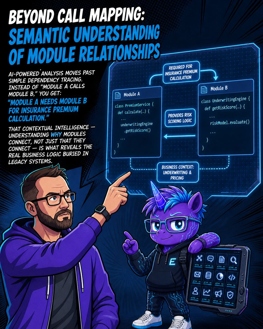 Semantic Understanding, Not Just Call Maps