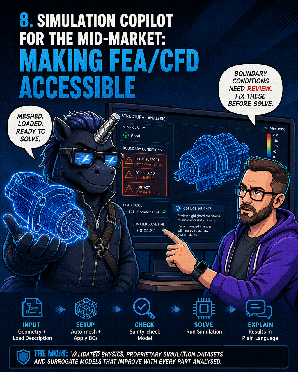 8. Simulation Copilot for the Mid-Market: Making FEA/CFD Accessible