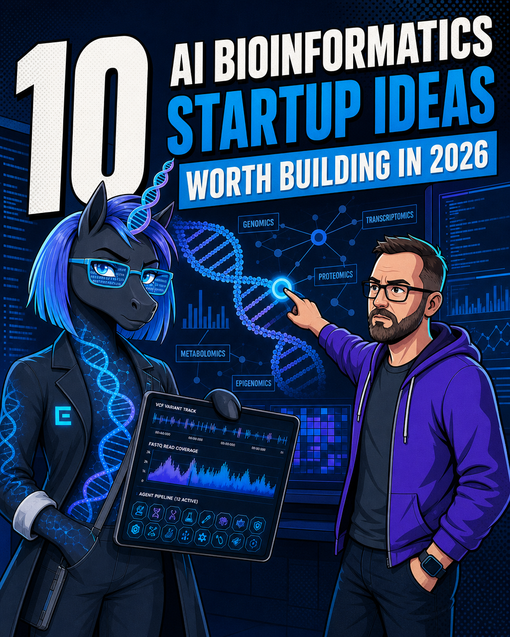 10 AI Bioinformatics Ideas for 2026