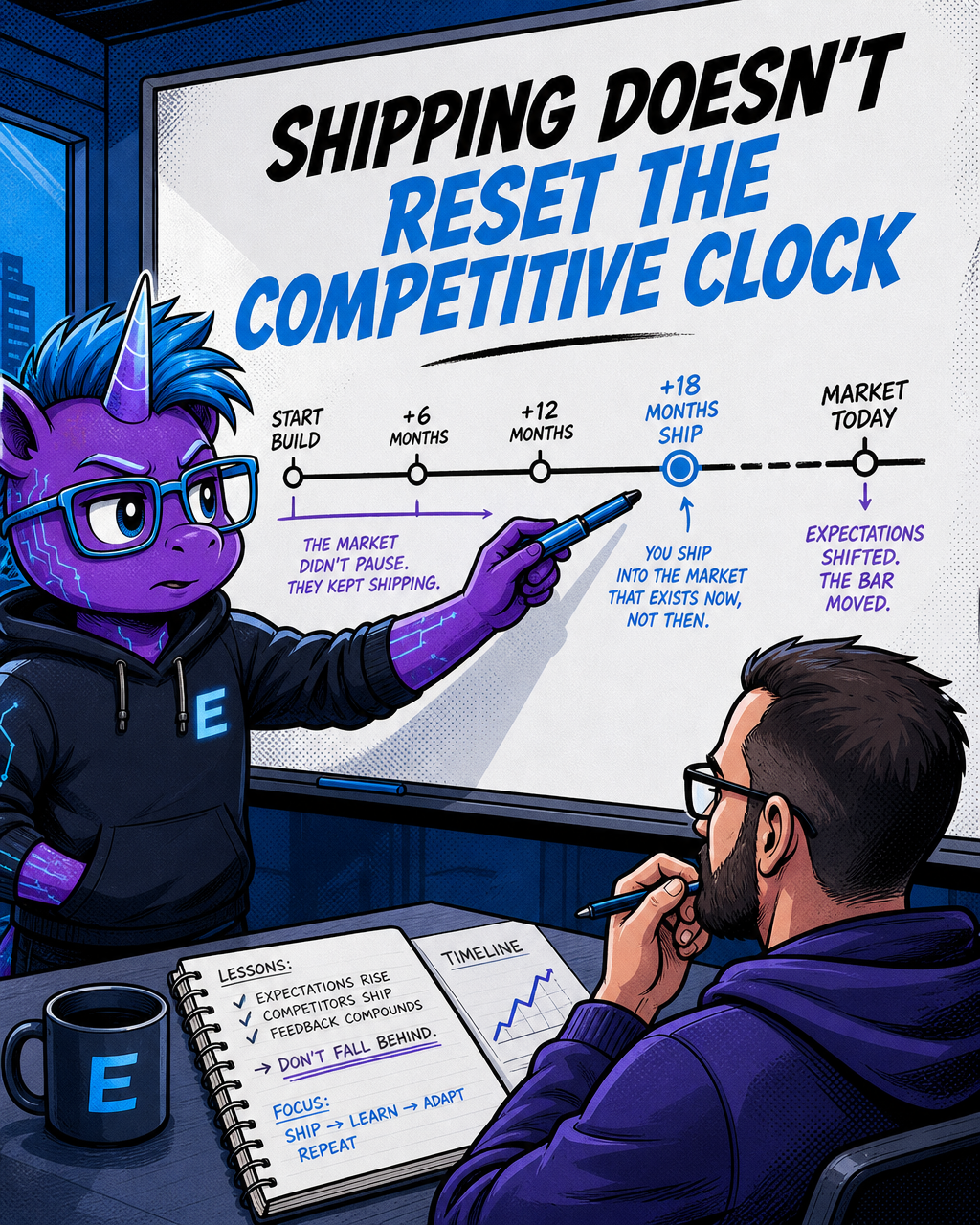 Shipping Doesn't Reset the Clock