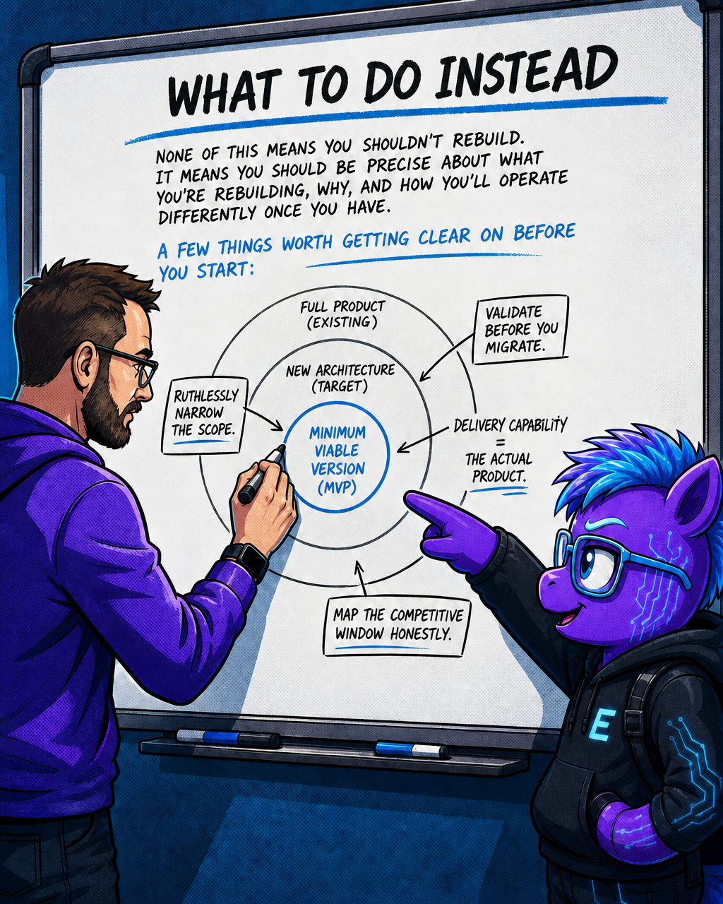What to do instead