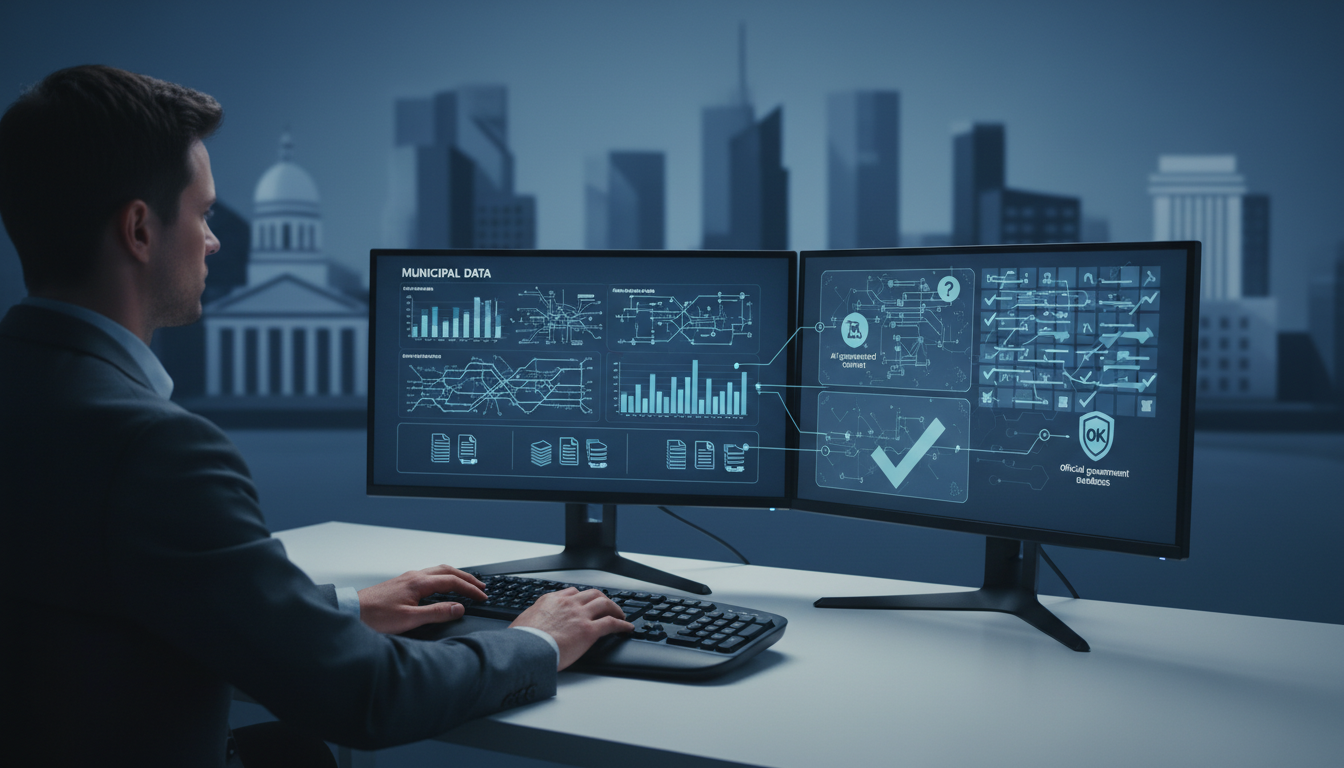 The Municipal Data Dilemma: How AI Commentary Platforms Navigate Truth