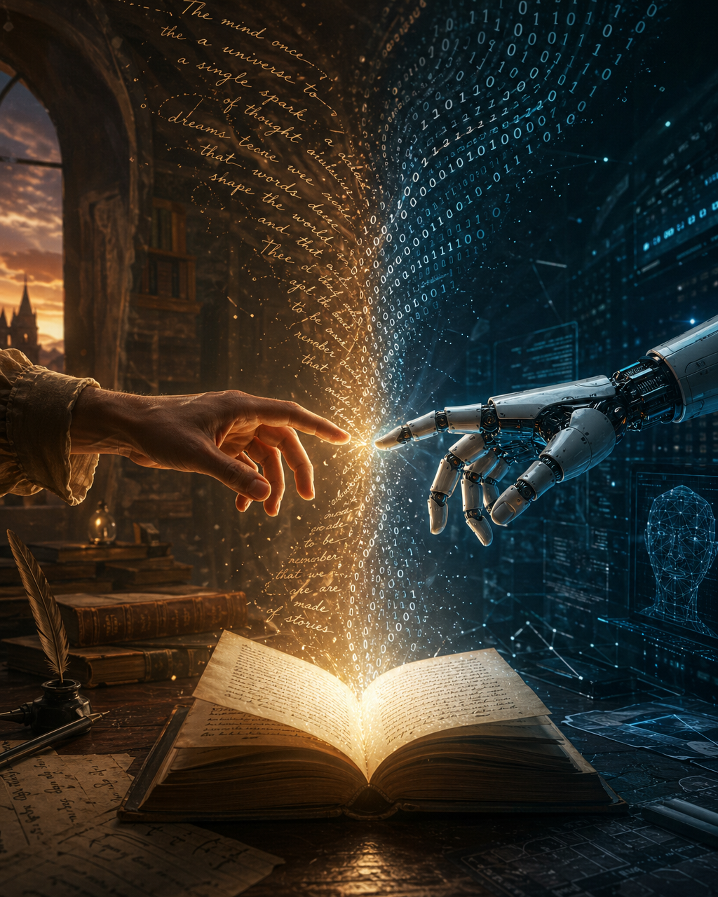 When Machines Write Human Stories: The New Ethics of AI Creativity