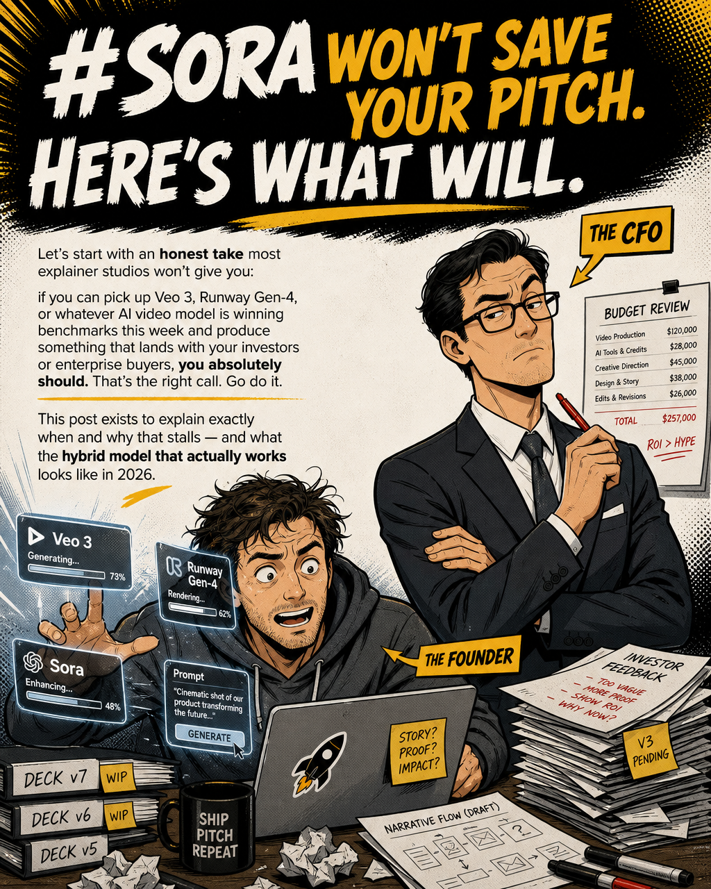 Sora Won't Save Your Pitch. Here's What Will.