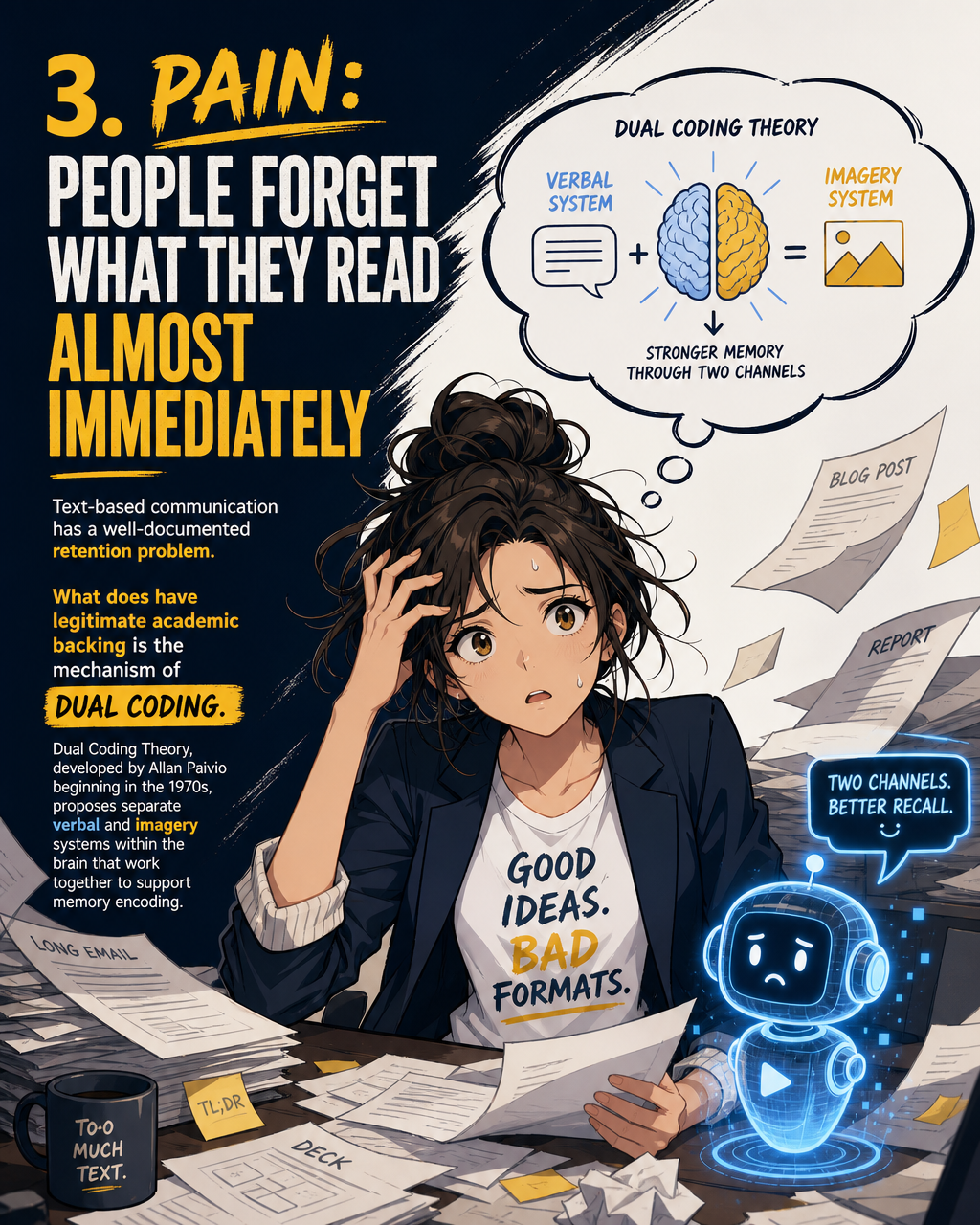Readers Forget Almost Immediately