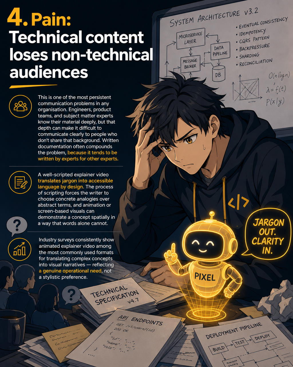 Technical Content Loses Everyone Else