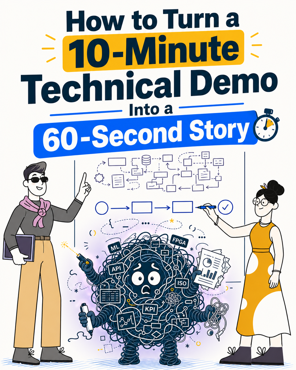 How to Turn a 10-Minute Technical Demo Into a 60-Second Story
