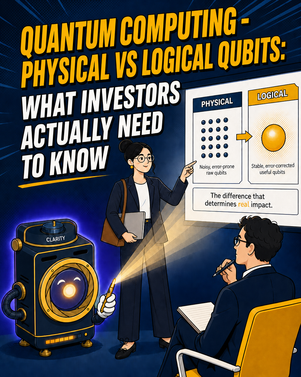 Physical vs Logical Qubits: What Investors Actually Need to Know