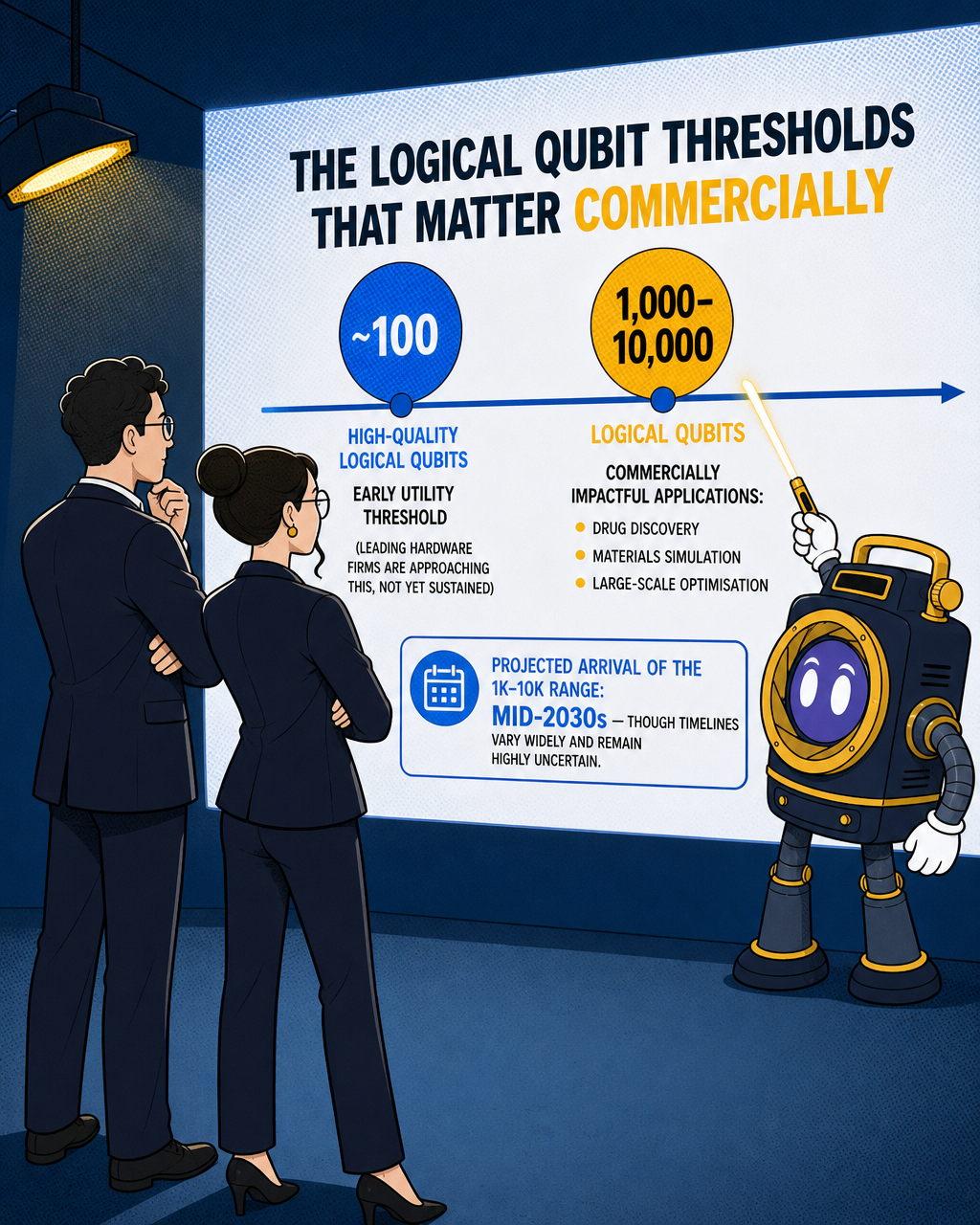 The logical qubit thresholds that matter commercially