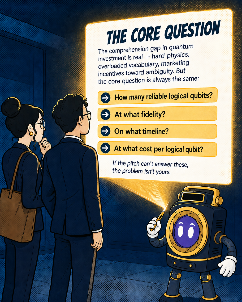 The four questions every quantum pitch must answer