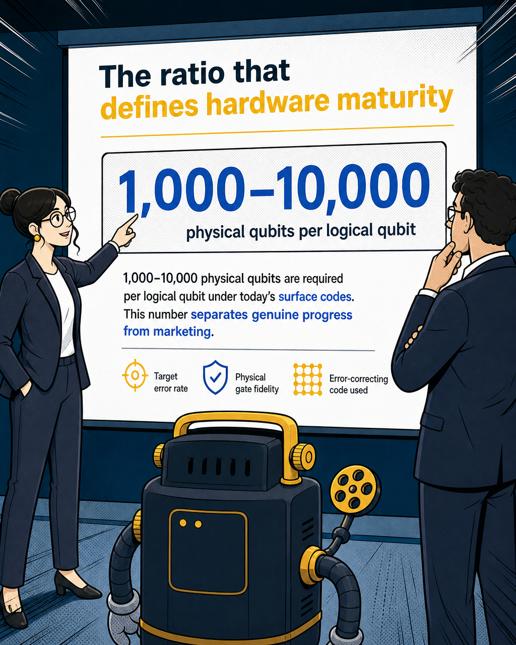 The ratio that defines hardware maturity