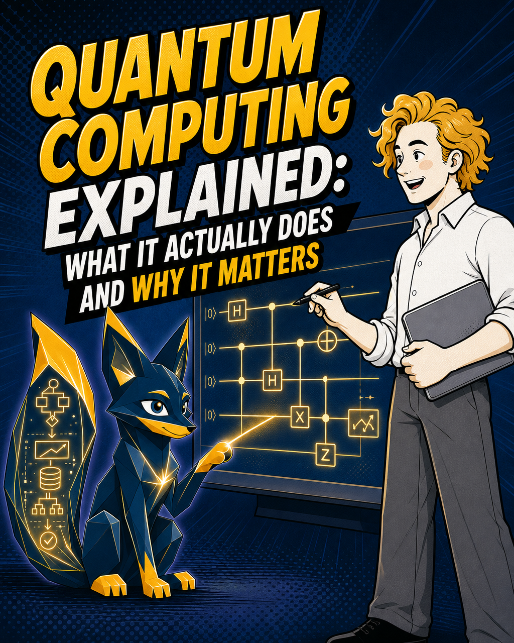 Quantum Computing Explained: What It Actually Does and Why It Matters