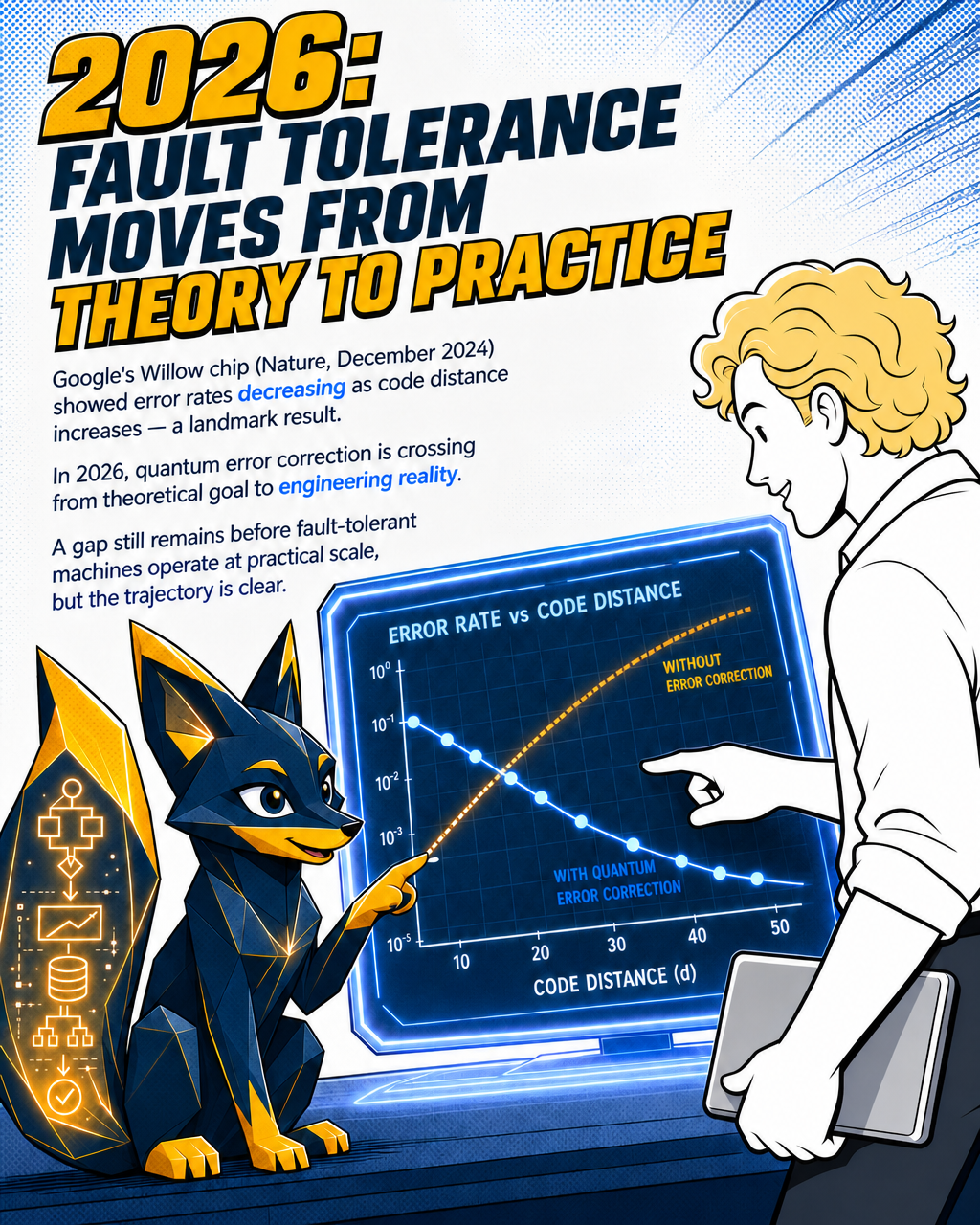 Error correction becomes engineering reality