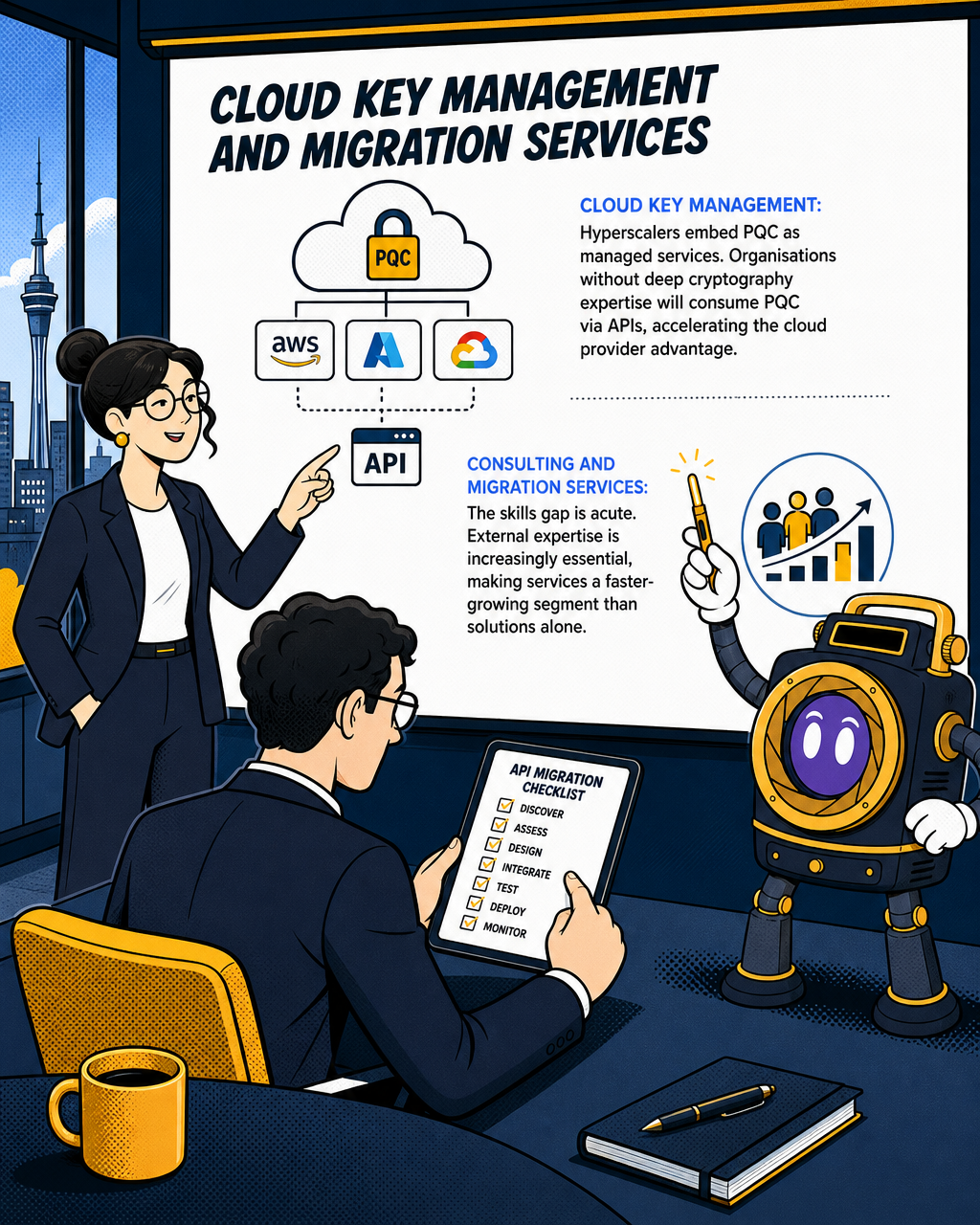 Cloud key management and migration services