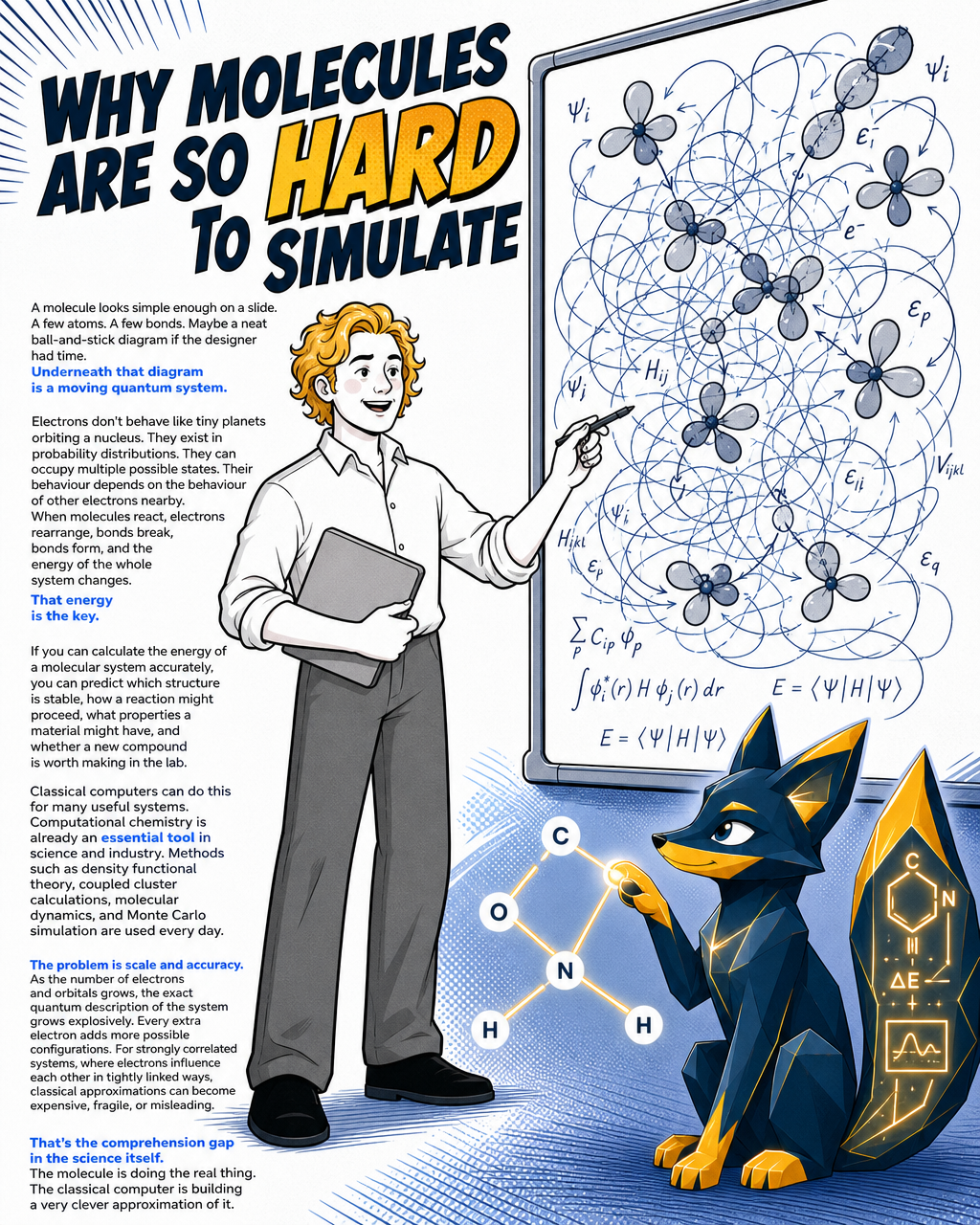 Molecules Are Harder Than They Look