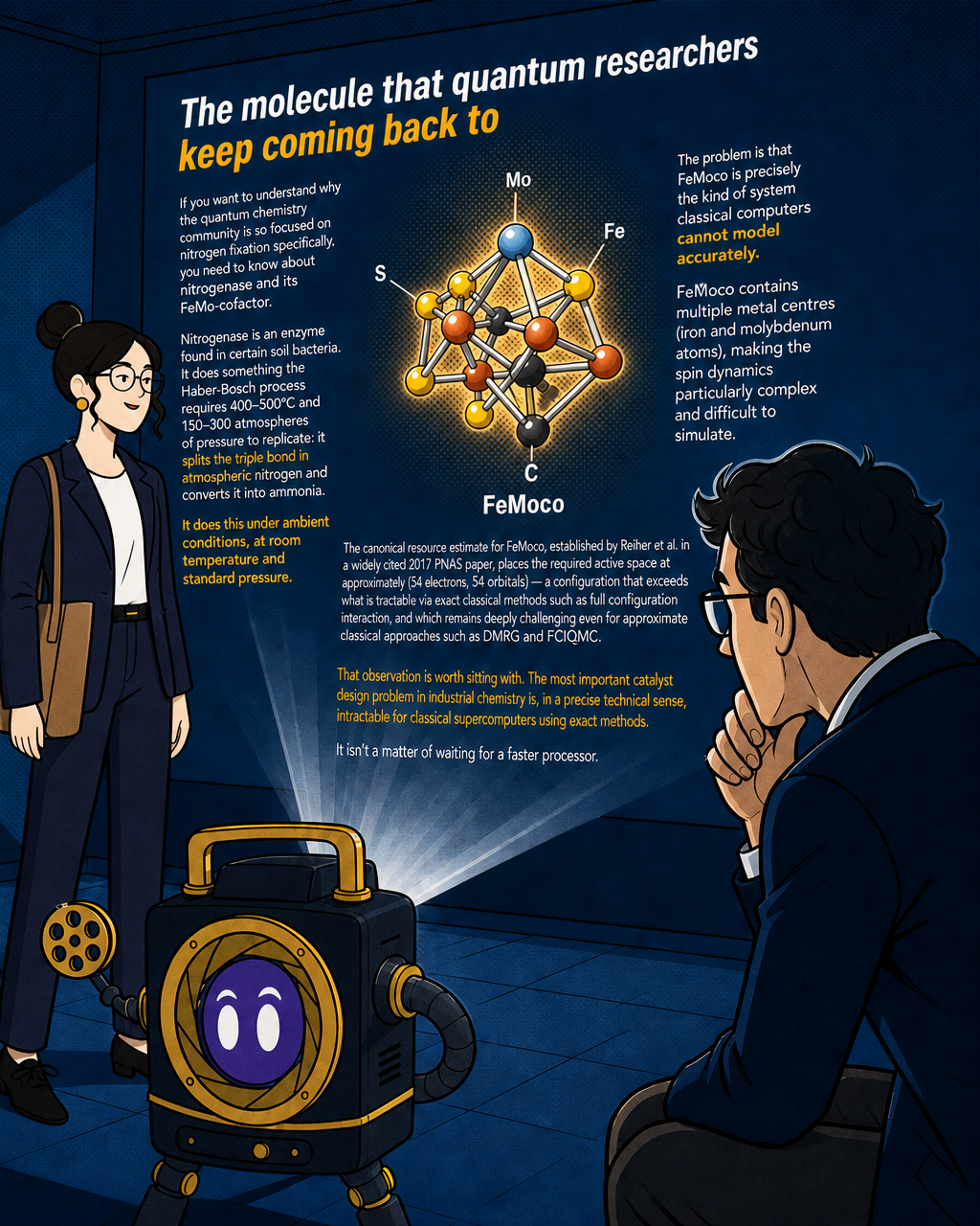 The molecule that quantum researchers keep coming back to