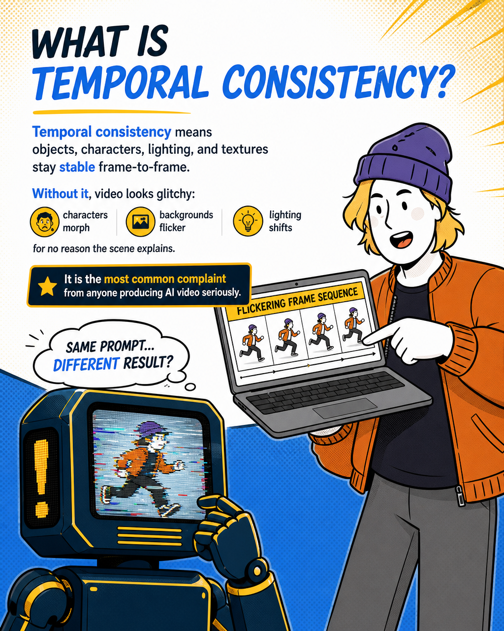 What is temporal consistency?