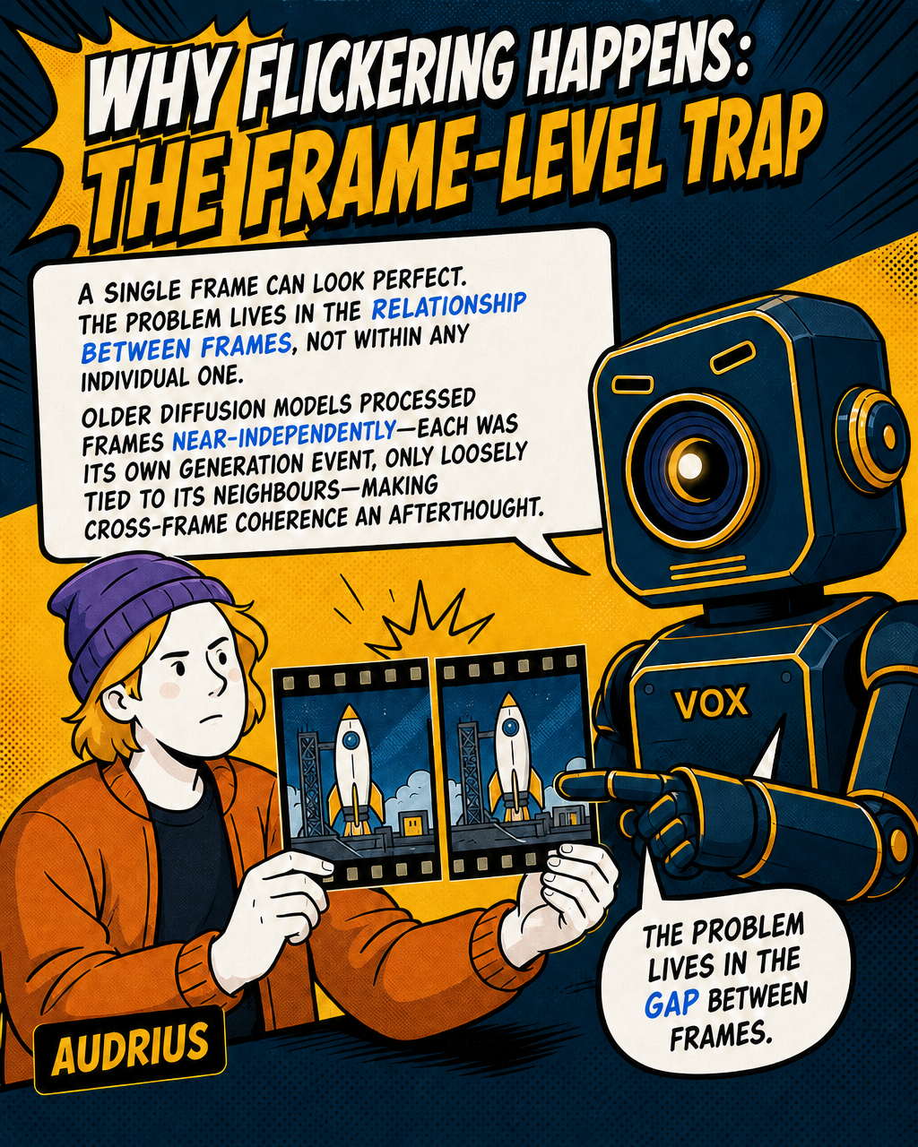 Why flickering happens: the frame-level trap