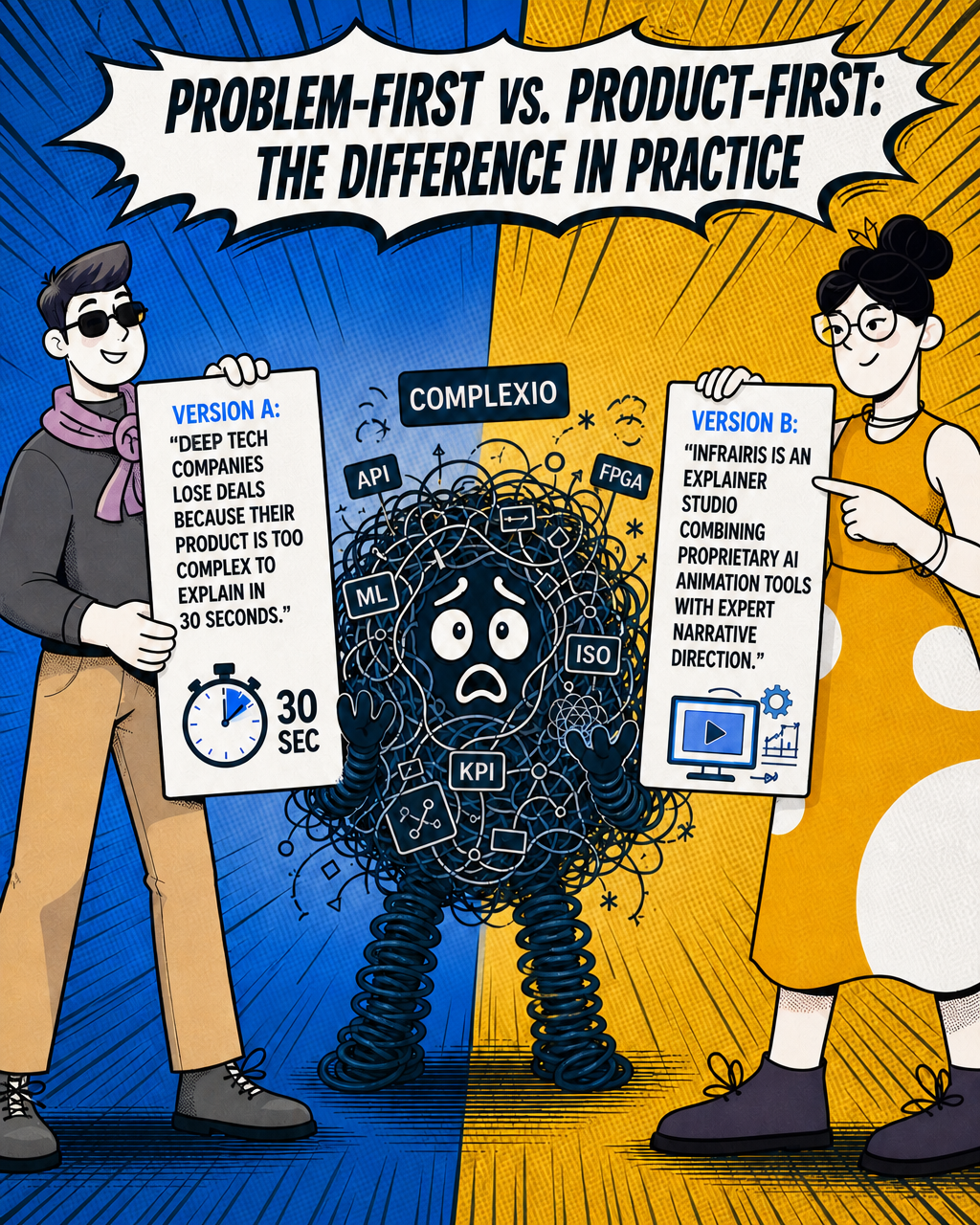 Problem-first vs. product-first: the difference in practice