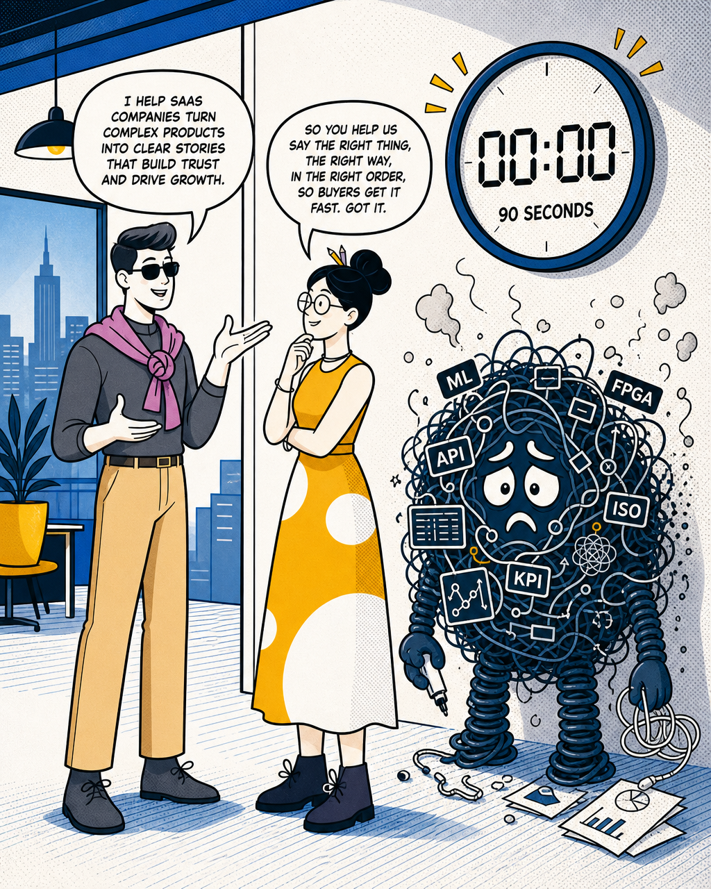 90 seconds of plain language does the real work