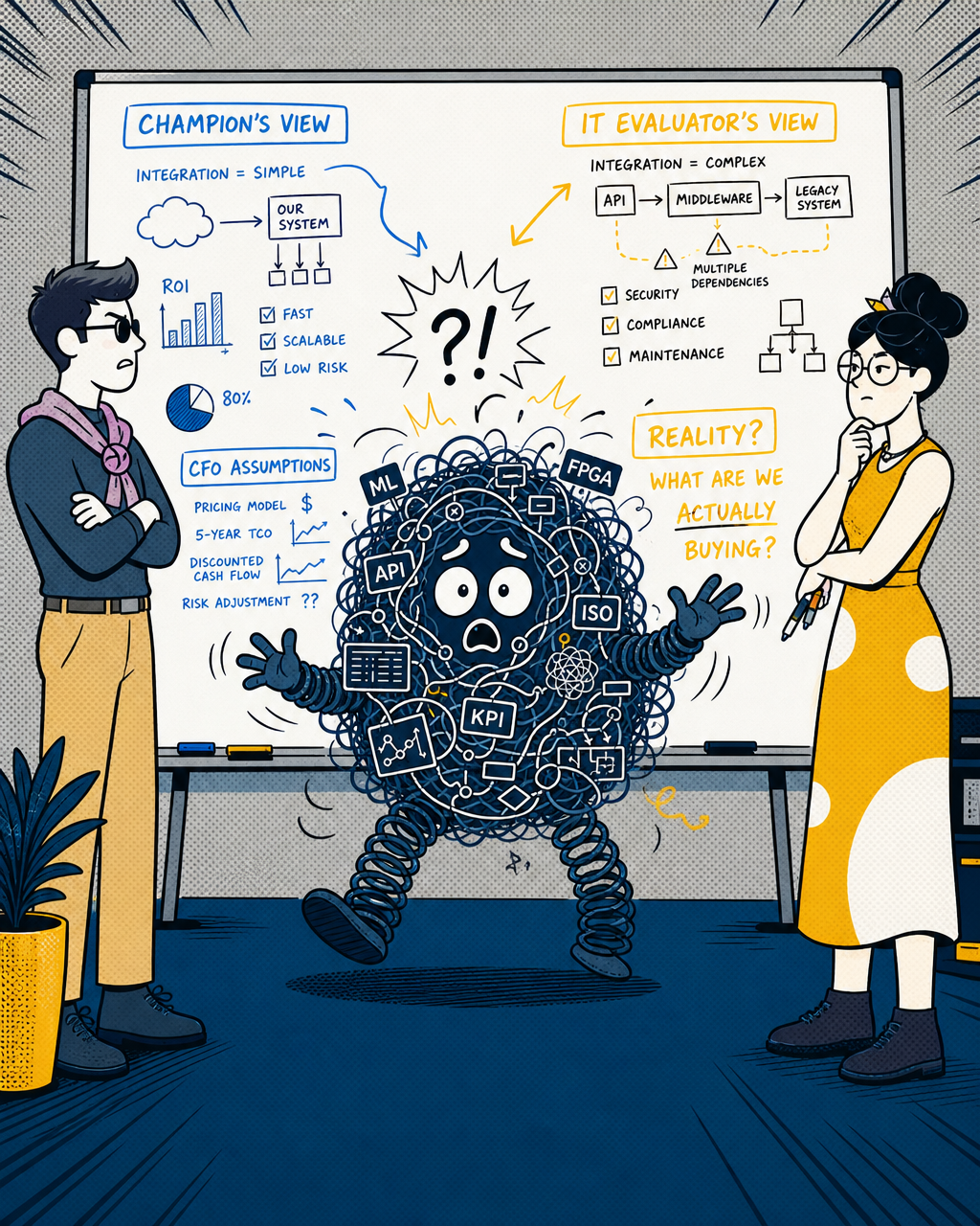 Why 'do nothing' beats a confusing competitor