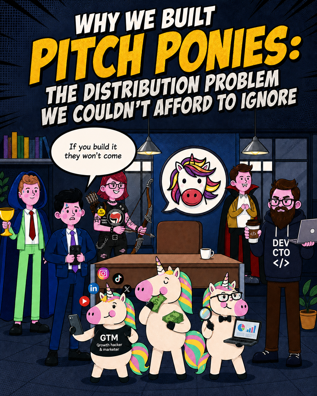 Why We Built Pitch Ponies: The Distribution Problem We Couldn't Afford to Ignore