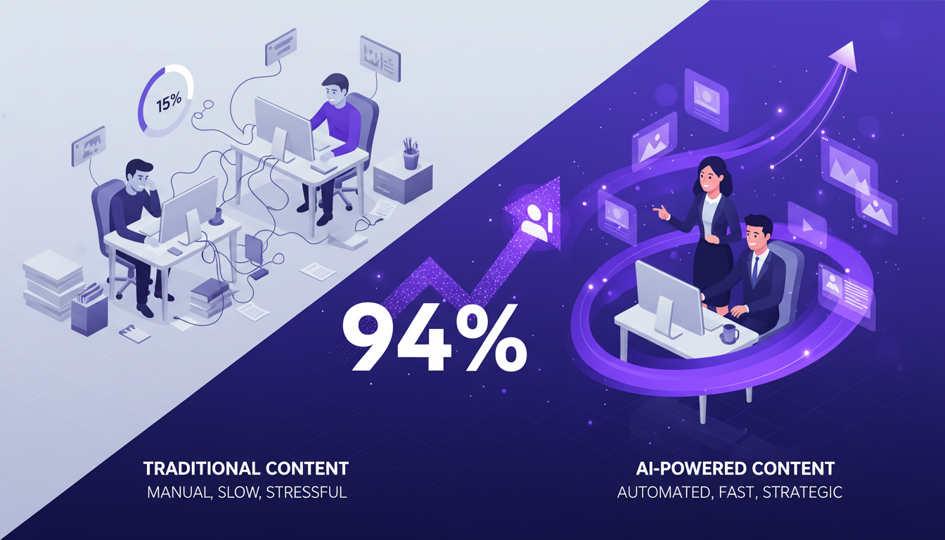 Why 94% of Marketers Plan to Use AI for Content (And What That Means for You)