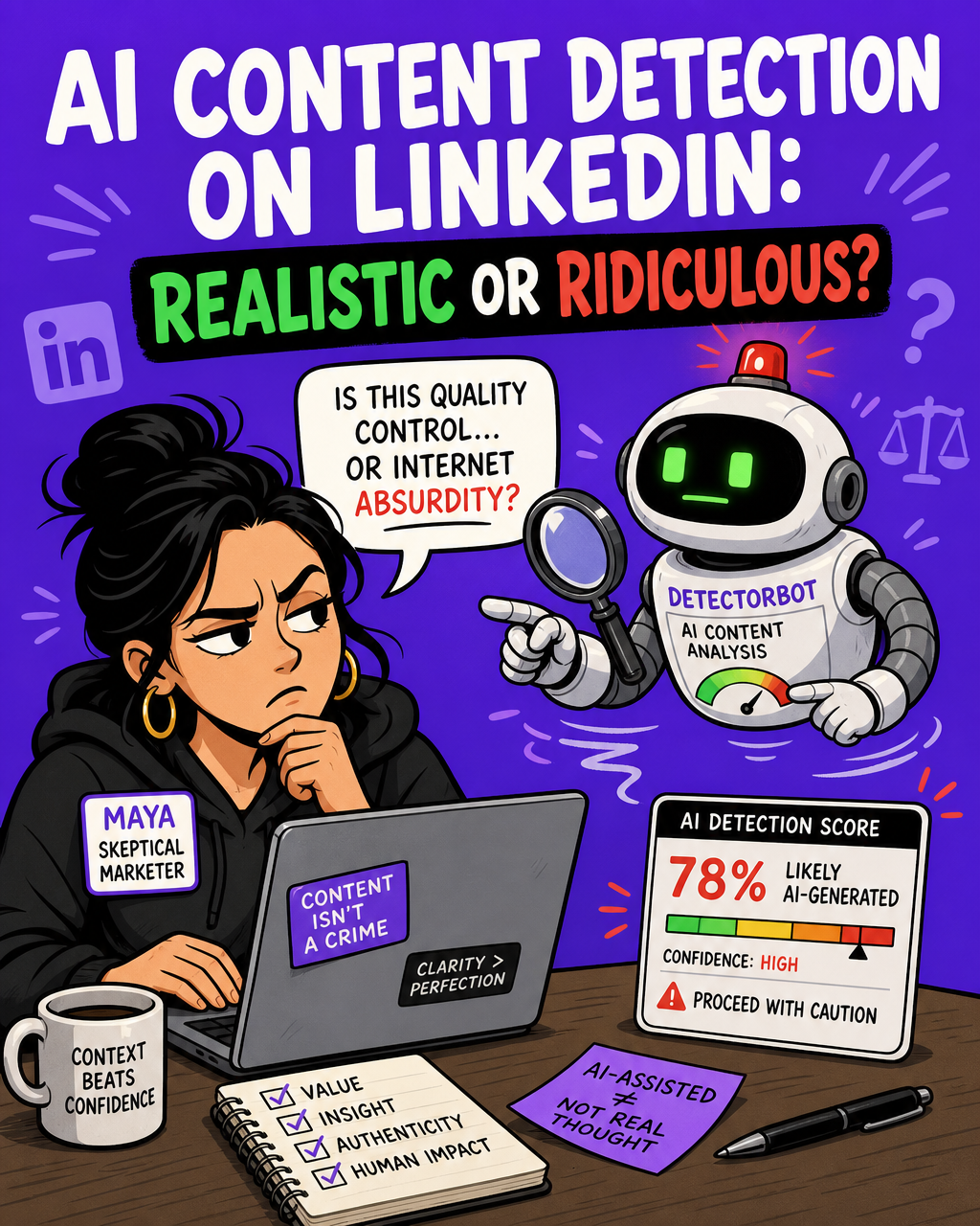 AI Detection: Realistic or Ridiculous?