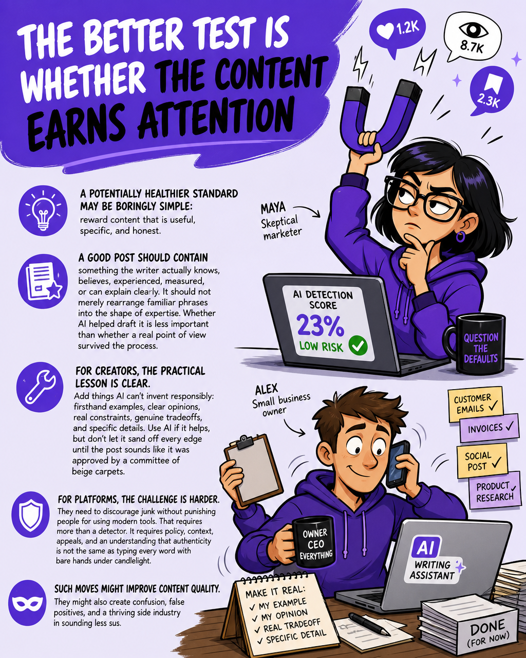 Earn Attention Through Value