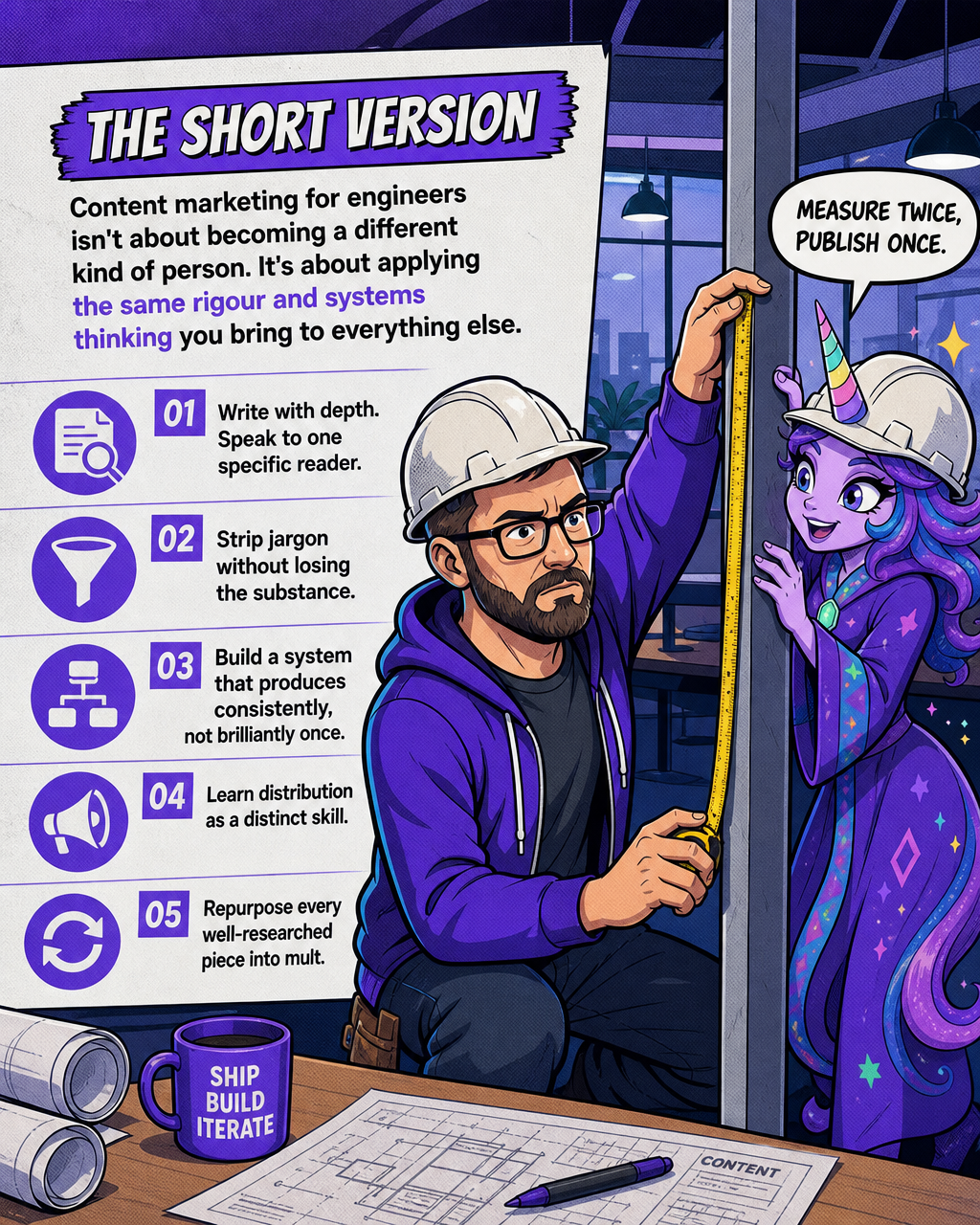 Apply Engineer Rigour to Content