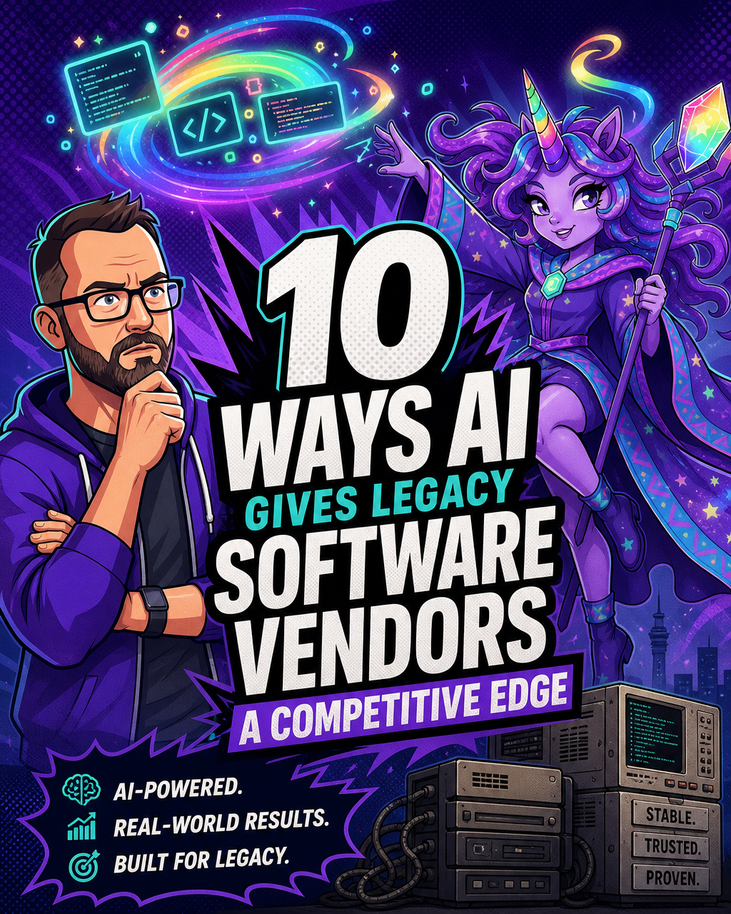 10 Ways AI Gives Legacy Software Vendors a Competitive Edge