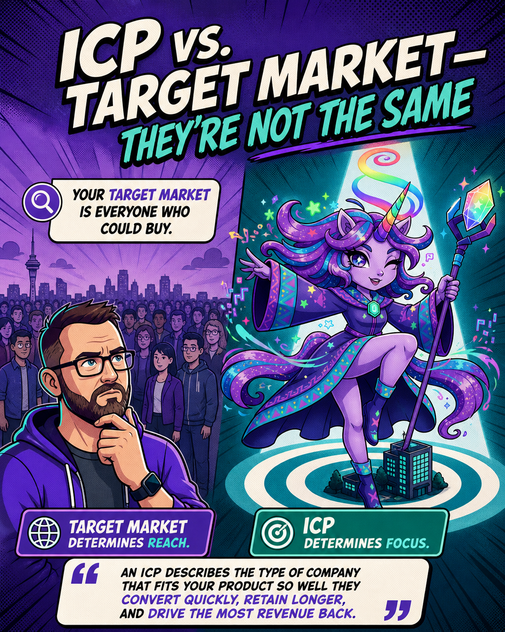 ICP vs. Target Market