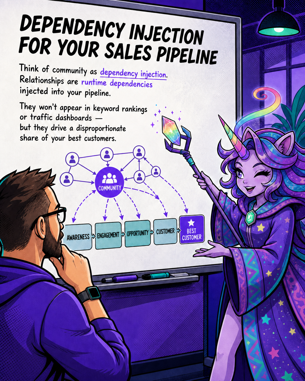 Dependency injection for your sales pipeline