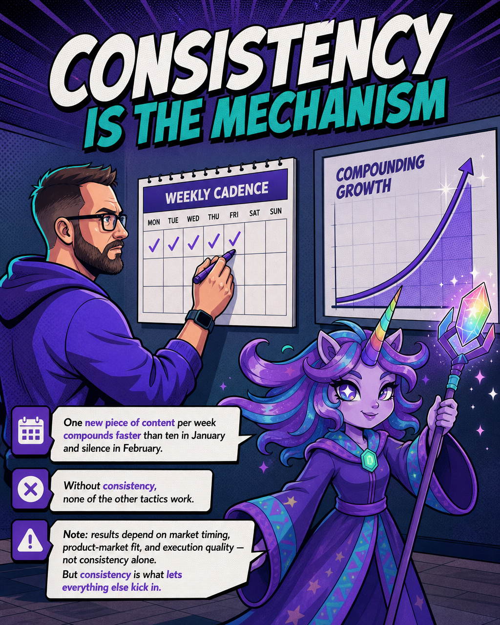 Consistency is the mechanism