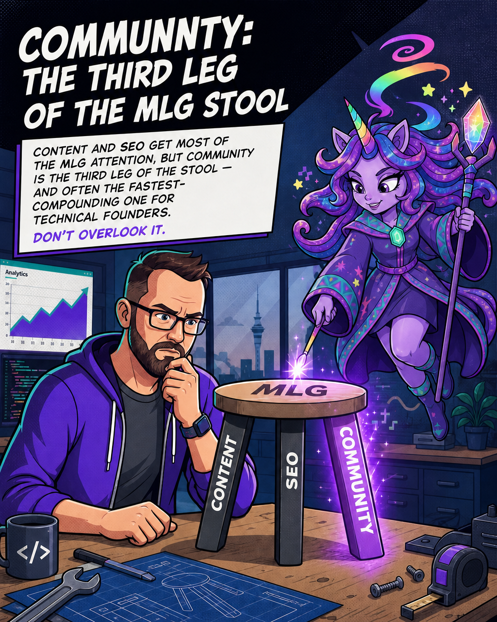 Community: the third leg of the MLG stool
