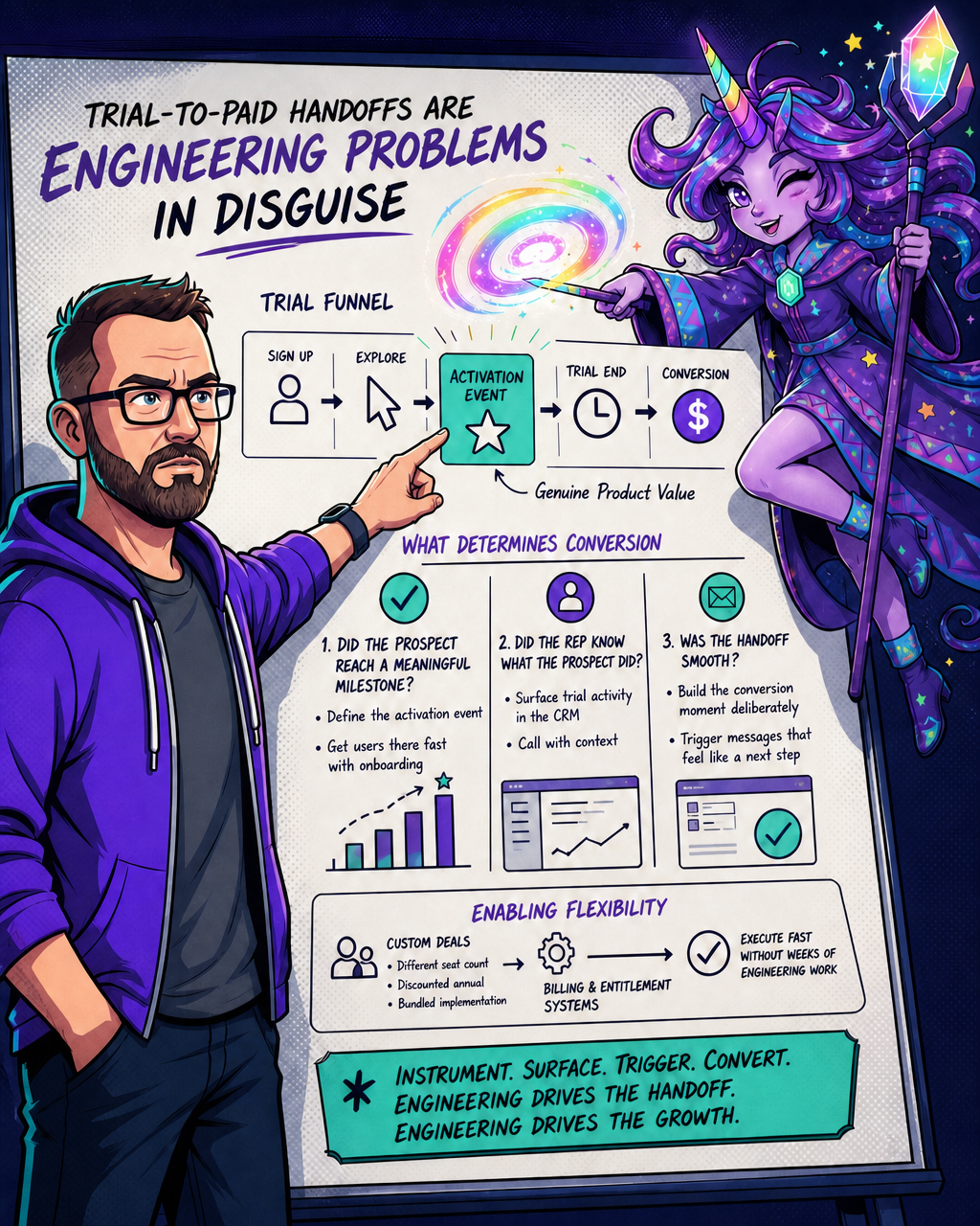 Trials Convert Through Engineering