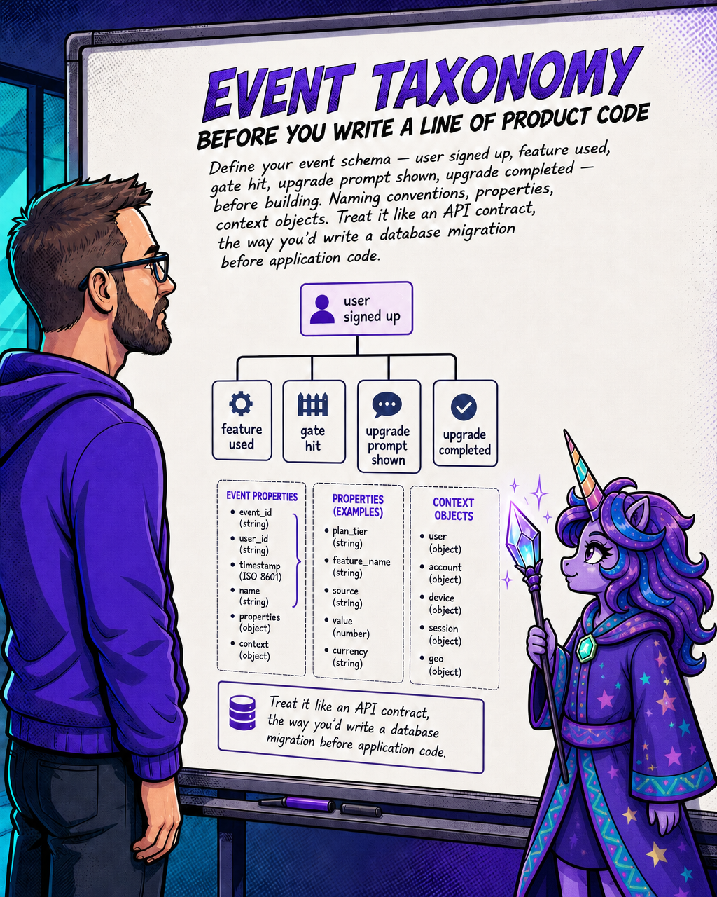 Define Your Event Schema First