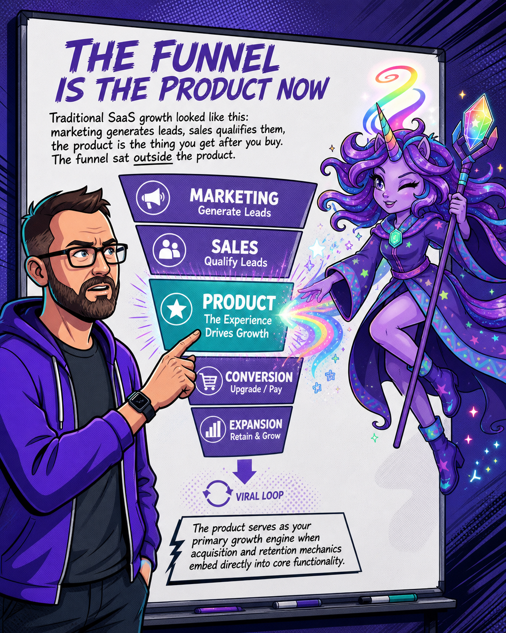 The Funnel Belongs in Your Code
