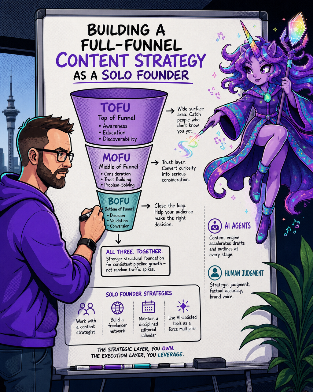 Solo Founder Full-Funnel Strategy