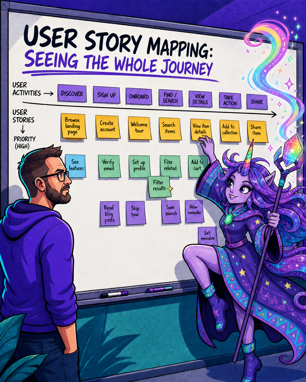 Story Mapping Reveals the Full Journey