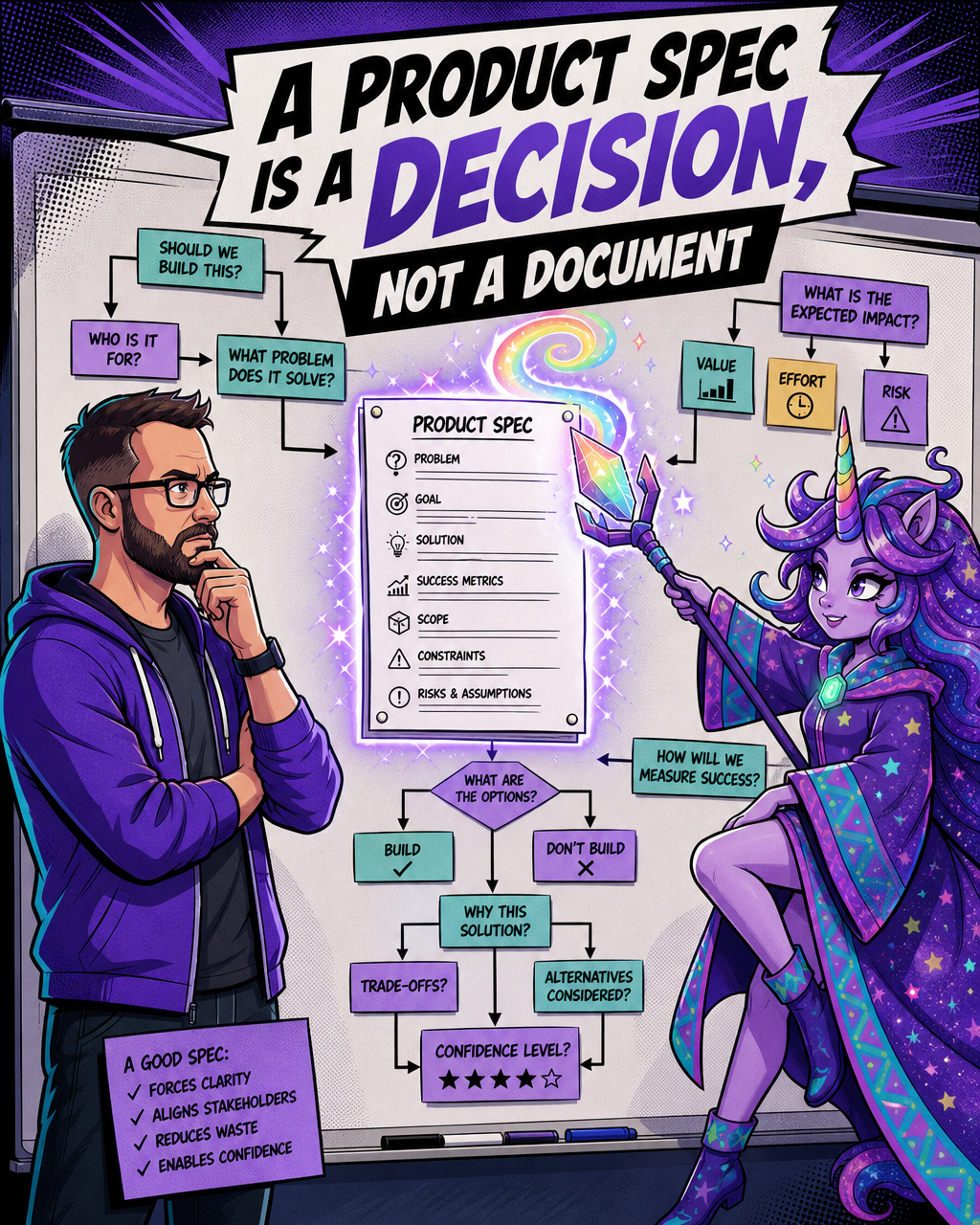 A Spec Is a Decision