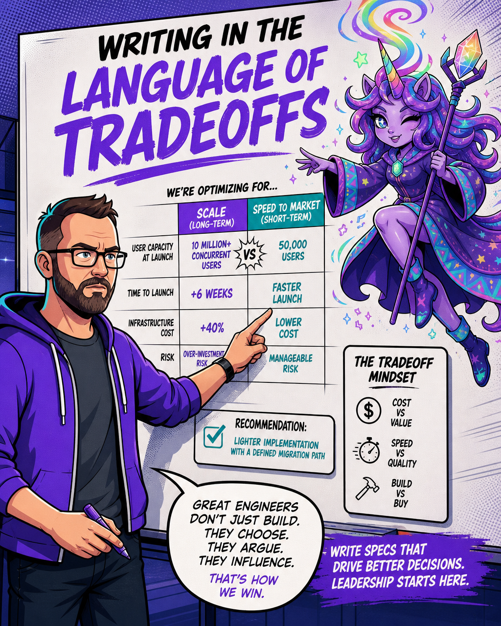 Speaking Fluently in Tradeoffs