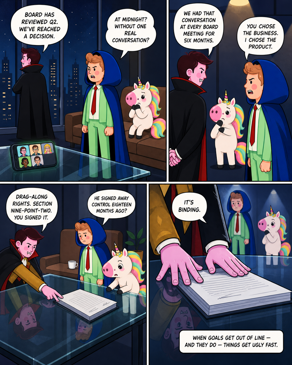 Panel 4 — The Midnight Board Call Begins