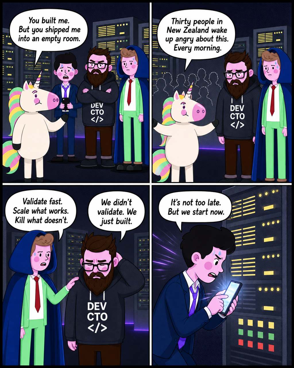 Page Eight: Unicorn Speaks