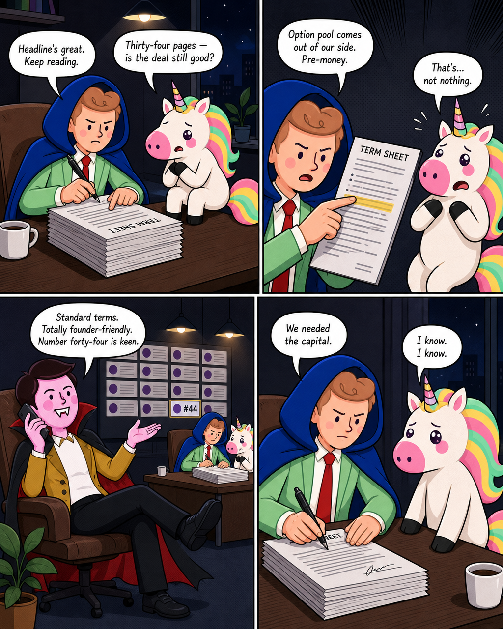 PAGE TWO: The Term Sheet