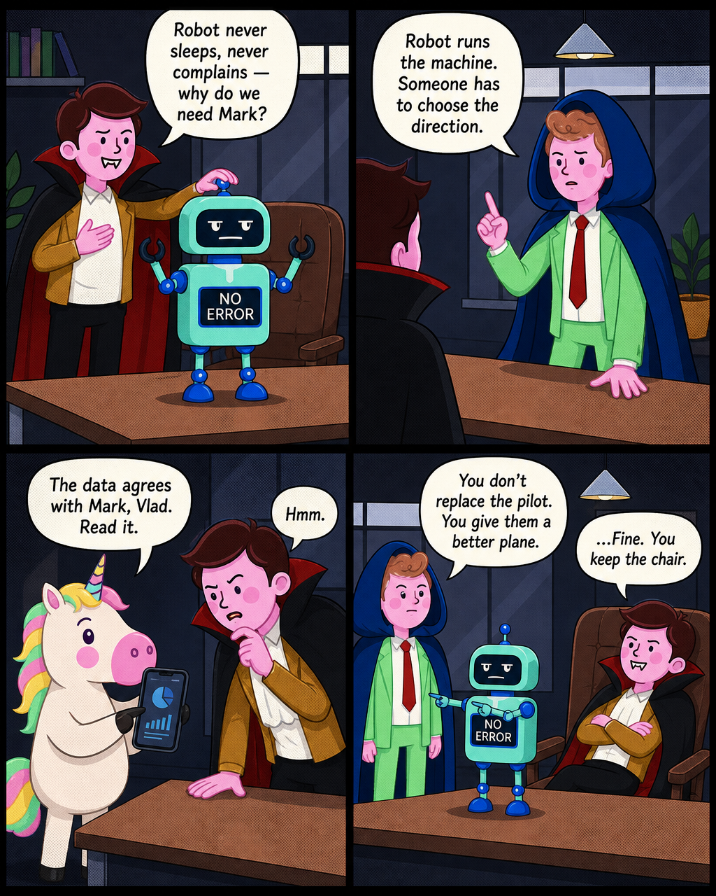 So. Can AI Replace the CEO?