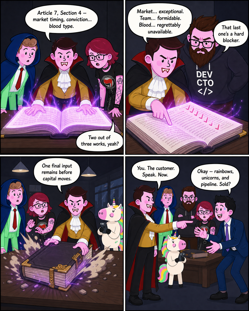 Vlad Consults The Code